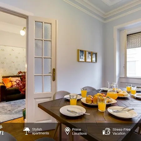 Appartement Sweet - Santa Marta 53 Pombal Square Lissabon